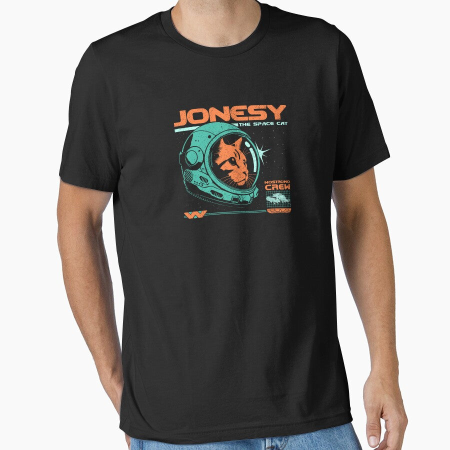 Jonesy The Space Cat by sachpica T-Shirts, Hoodie, Sweatshirt | BlankRebels.com (Image 1)