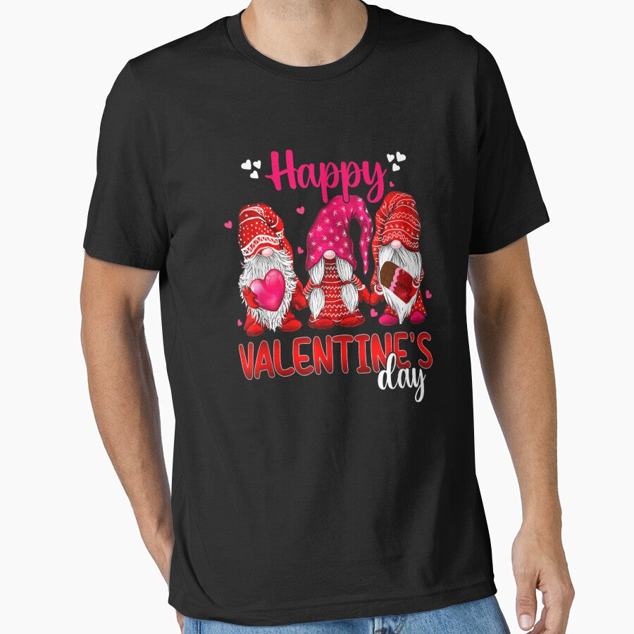 Love Gnome Squad Happy Valentine Day by MonicaKristie T-Shirts, Hoodie, Sweatshirt | BlankRebels.com (Image 1)