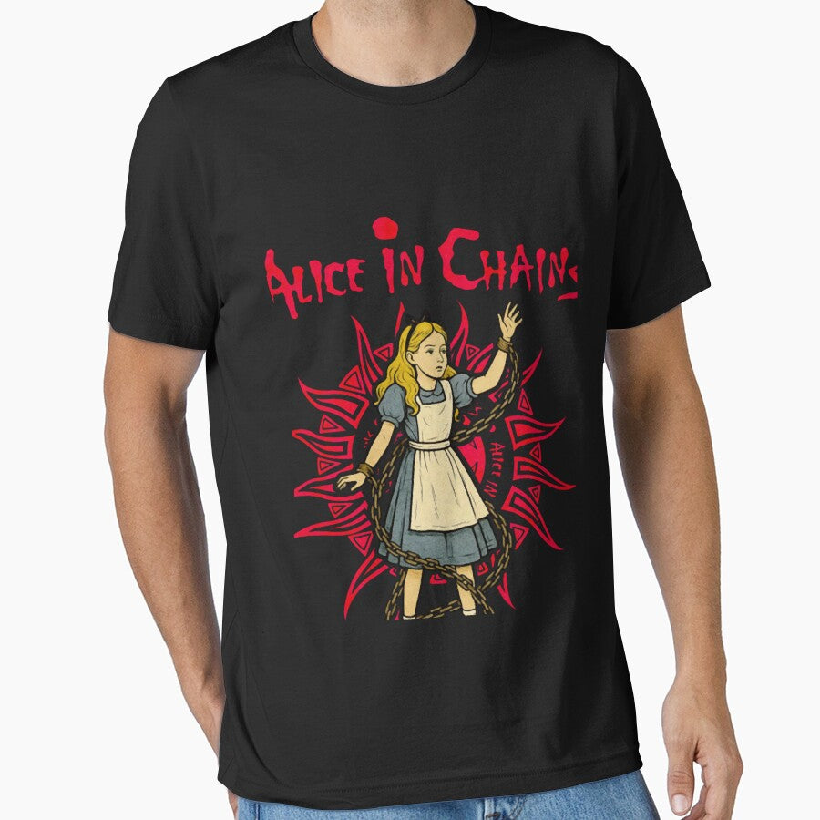 Alice In Chains Essential T-Shirt by vivanzto8lori Hoodie, Sweatshirt | BlankRebels.com (Image 1)
