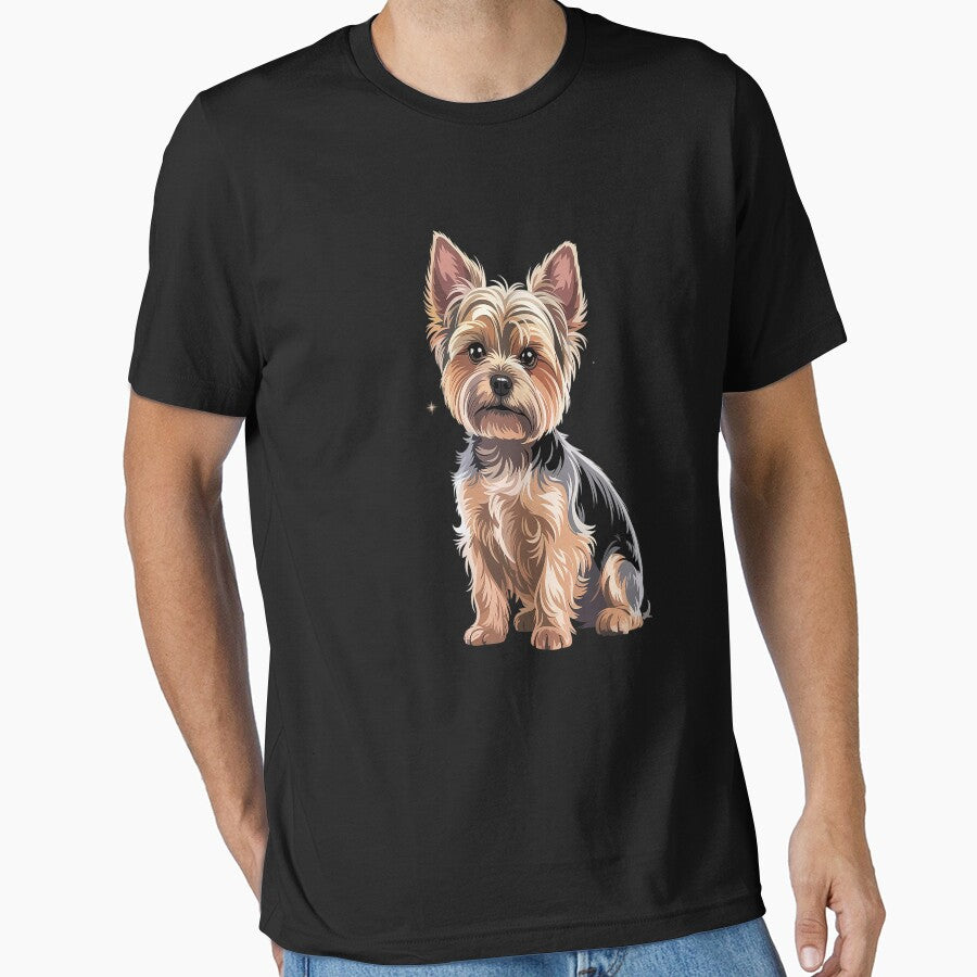Cute Terrier Puppy by countntenov T-Shirts, Hoodie, Sweatshirt | BlankRebels.com (Image 1)