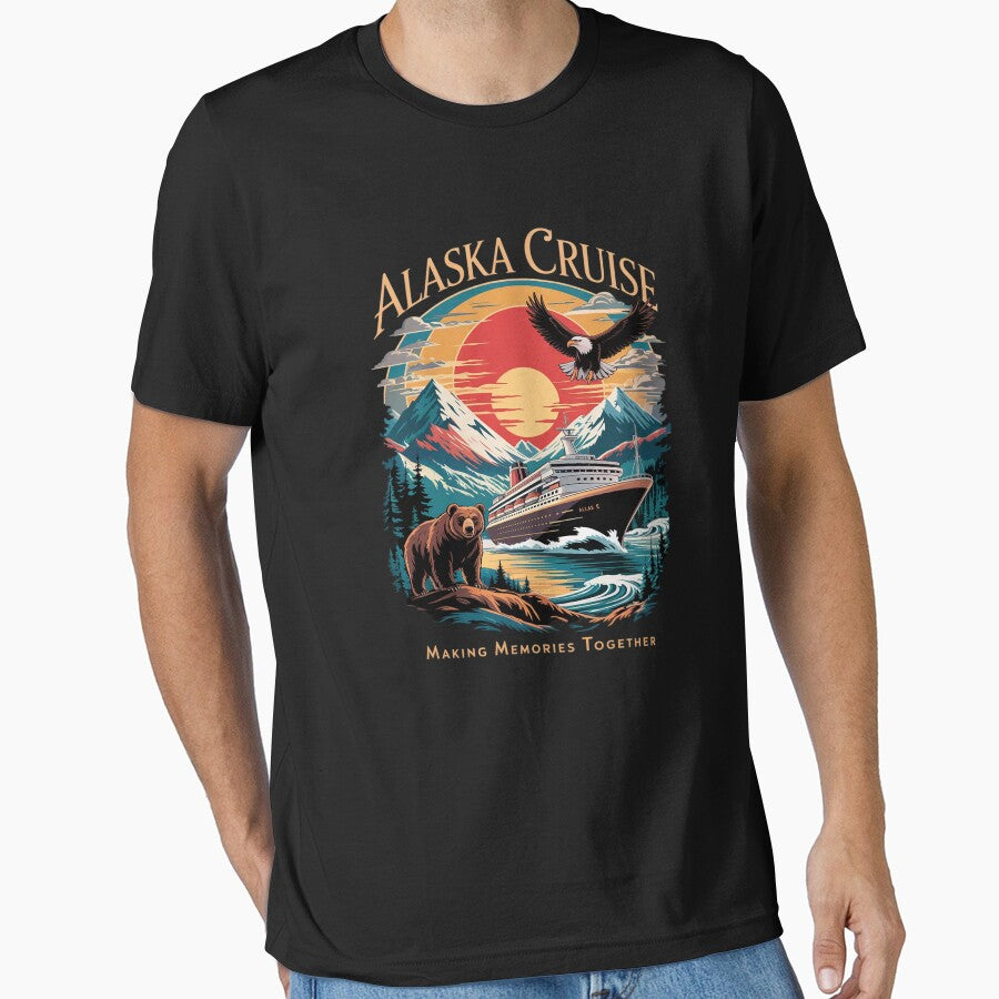 Matching Family Friends and Group Alaska Cruise 2025 8 by joyouartArt T-Shirts, Hoodie, Sweatshirt (Image 1)