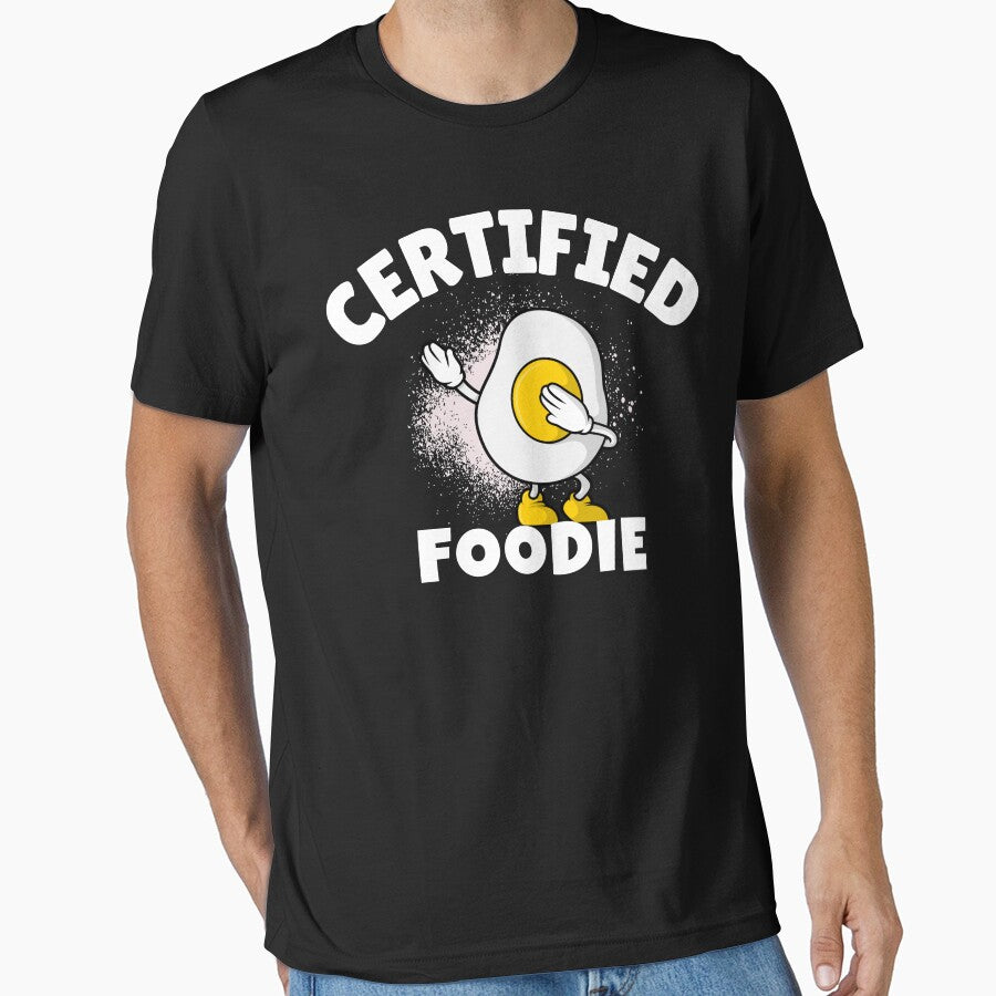 Certified Foodie Dabbing Egg Food Lover Gift by mikels T-Shirts, Hoodie, Sweatshirt | BlankRebels.com (Image 1)