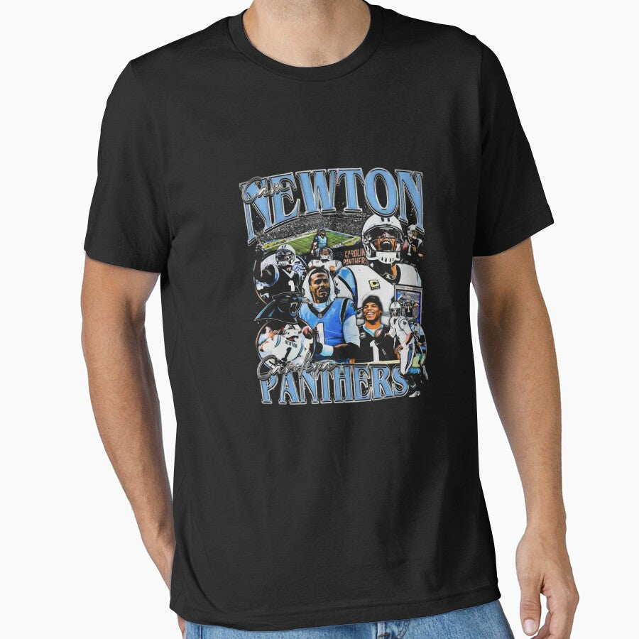 Cam Newton Vintage Bootleg - Yellow Family Sudio 49 by ConnorCooka T-Shirts, Hoodie, Sweatshirt | BlankRebels.com (Image 1)