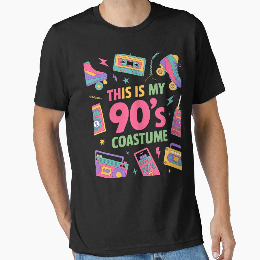 This Is My 90s Costume 90's style Nineties Party 1 by angolinnArt T-Shirts, Hoodie, Sweatshirt | BlankRebels.com (Image 1)
