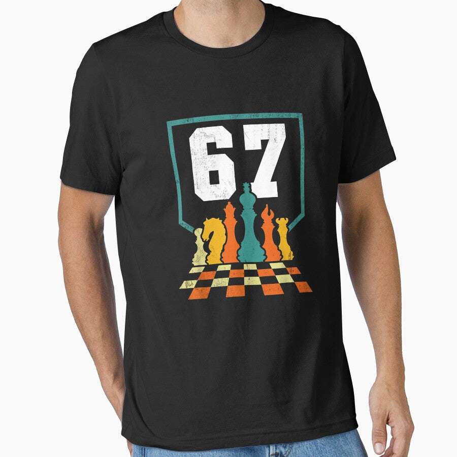 Retro Chess Club 67 Six Seven T-Shirt Design by LashondaGreen89 Hoodie, Sweatshirt | BlankRebels.com (Image 1)