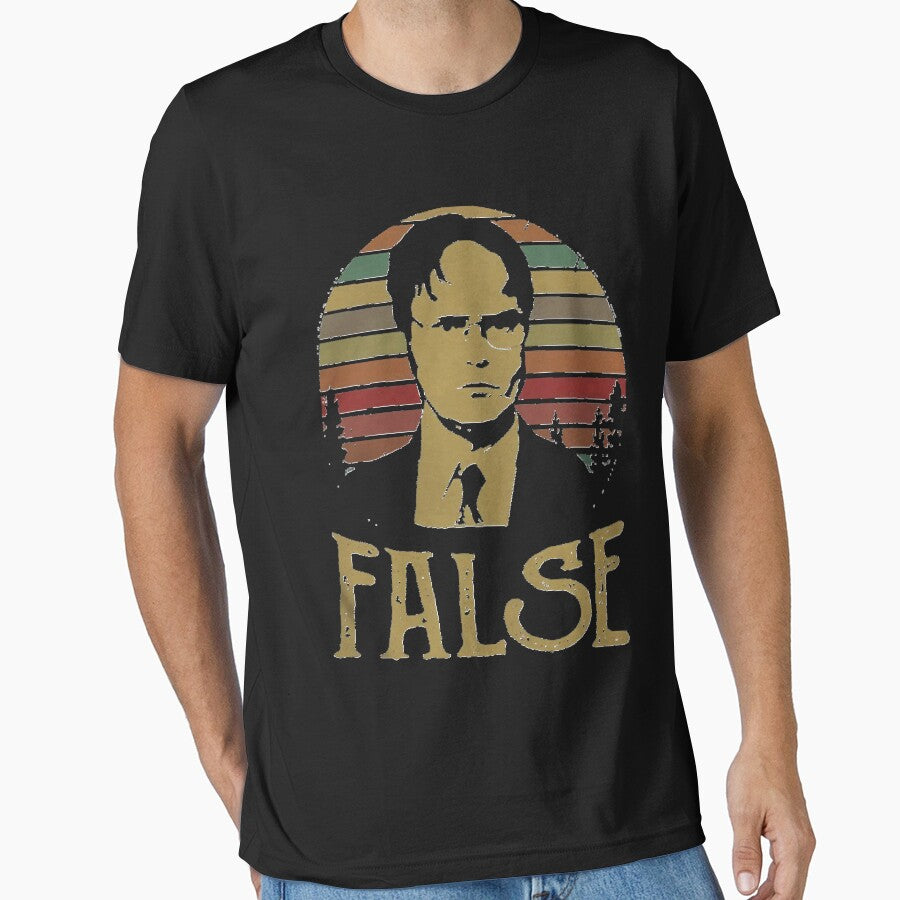 Office TV Series Dwight Schrute False Vintage by Victoryiatt