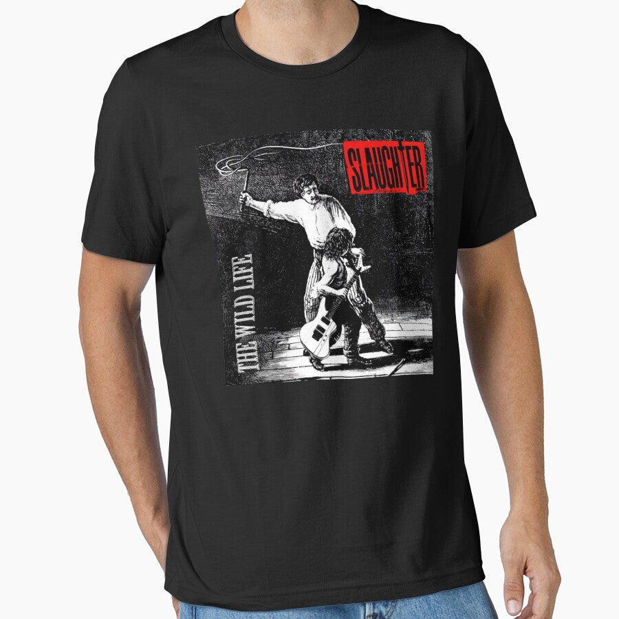 Slaughter - The Wild Life album 1992 by Kimhonguns T-Shirts, Hoodie, Sweatshirt | BlankRebels.com (Image 1)