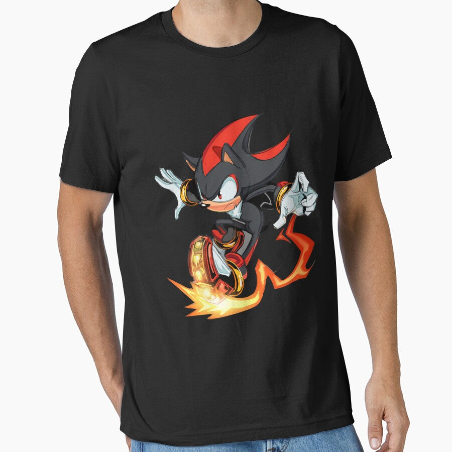 Shadow the hedgehog Fire Classic T-Shirt by sueowpekri Hoodie, Sweatshirt | BlankRebels.com (Image 1)