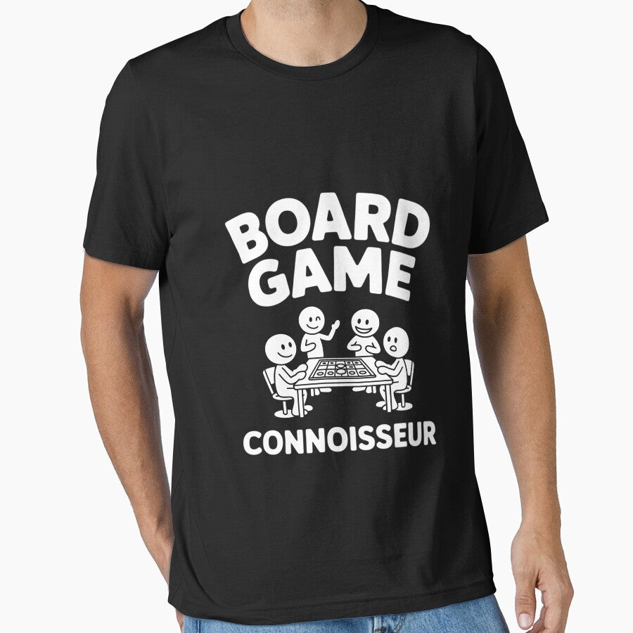 Board Game Connoisseur Board Gamer Gift by RatCurry T-Shirts, Hoodie, Sweatshirt | BlankRebels.com (Image 1)