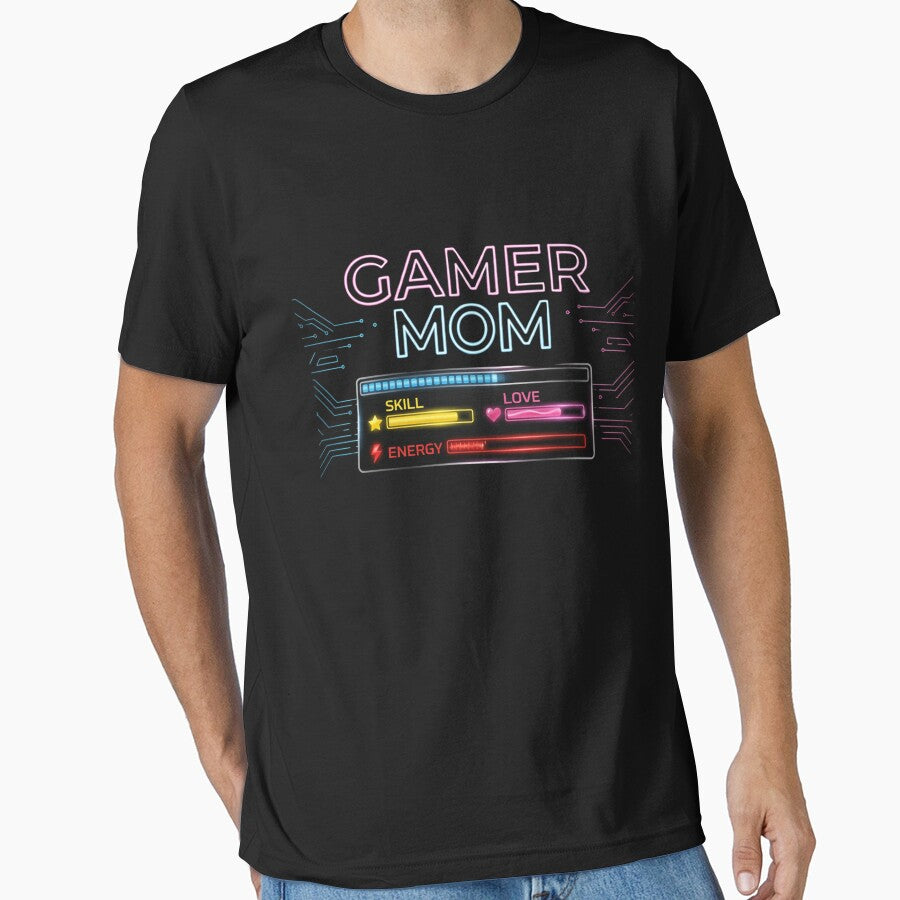 Gamer Mom Skill Energy Love Video Game Mom by SofenArt T-Shirts, Hoodie, Sweatshirt | BlankRebels.com (Image 1)
