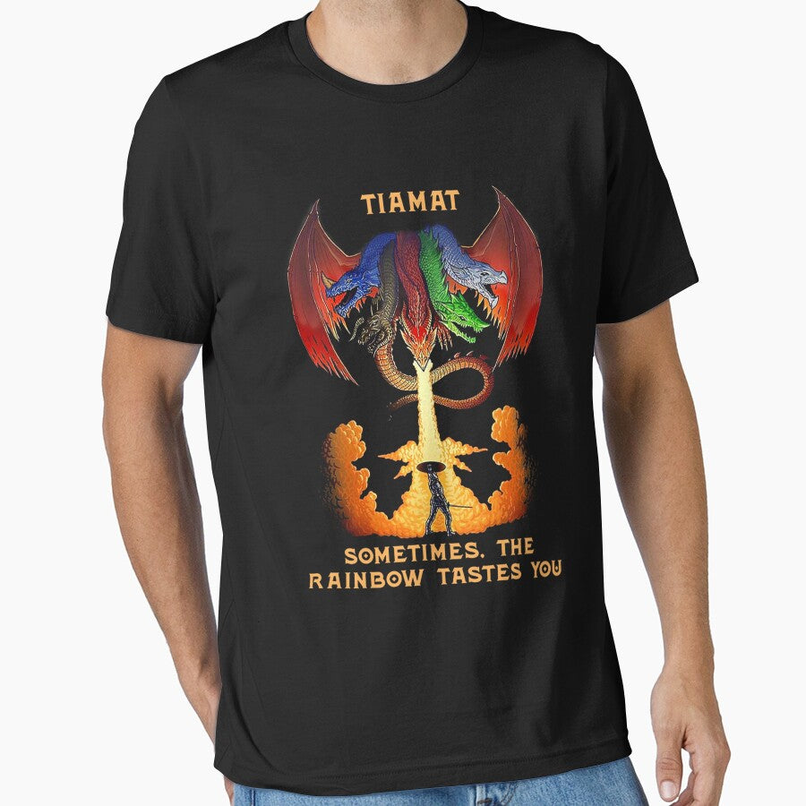 Dragon Tiamat Sometimes The Rainbow Tastes You by Stepang T-Shirts, Hoodie, Sweatshirt | BlankRebels.com (Image 1)