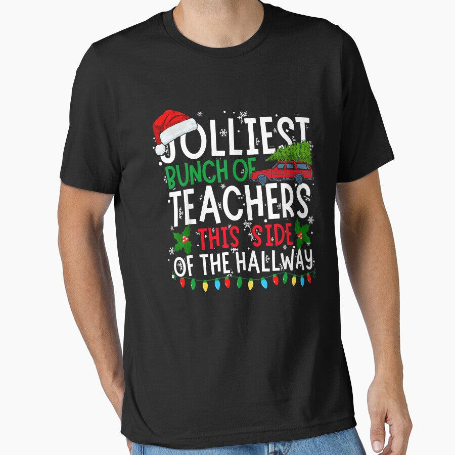 Jolliest Bunch of Teachers This Side Of The Hallway by vintagearttee T-Shirts, Hoodie, Sweatshirt | BlankRebels.com (Image 1)