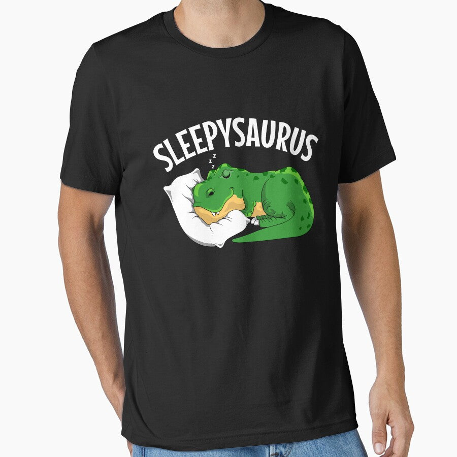 Sleepysaurus Nightshirt Dinosaur pajamas by Ibu83 T-Shirts, Hoodie, Sweatshirt | BlankRebels.com (Image 1)