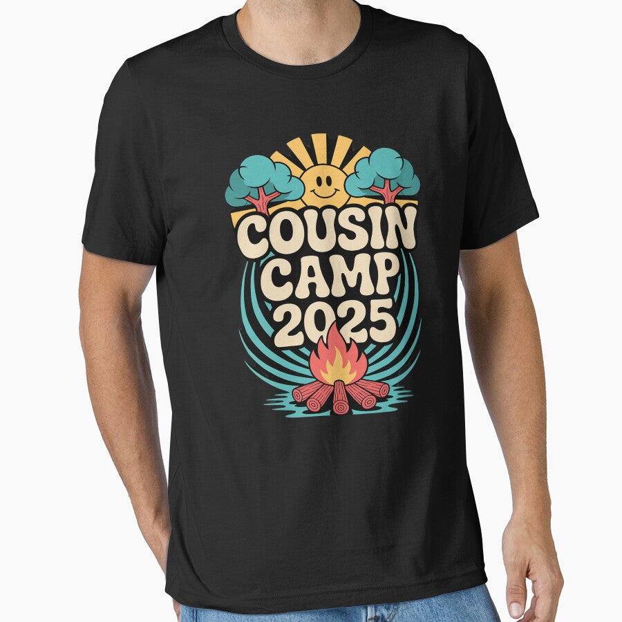 Cousin Camp 2025 Summer Vacation Trip Matching Family by genkihikki T-Shirts, Hoodie, Sweatshirt | BlankRebels.com (Image 1)