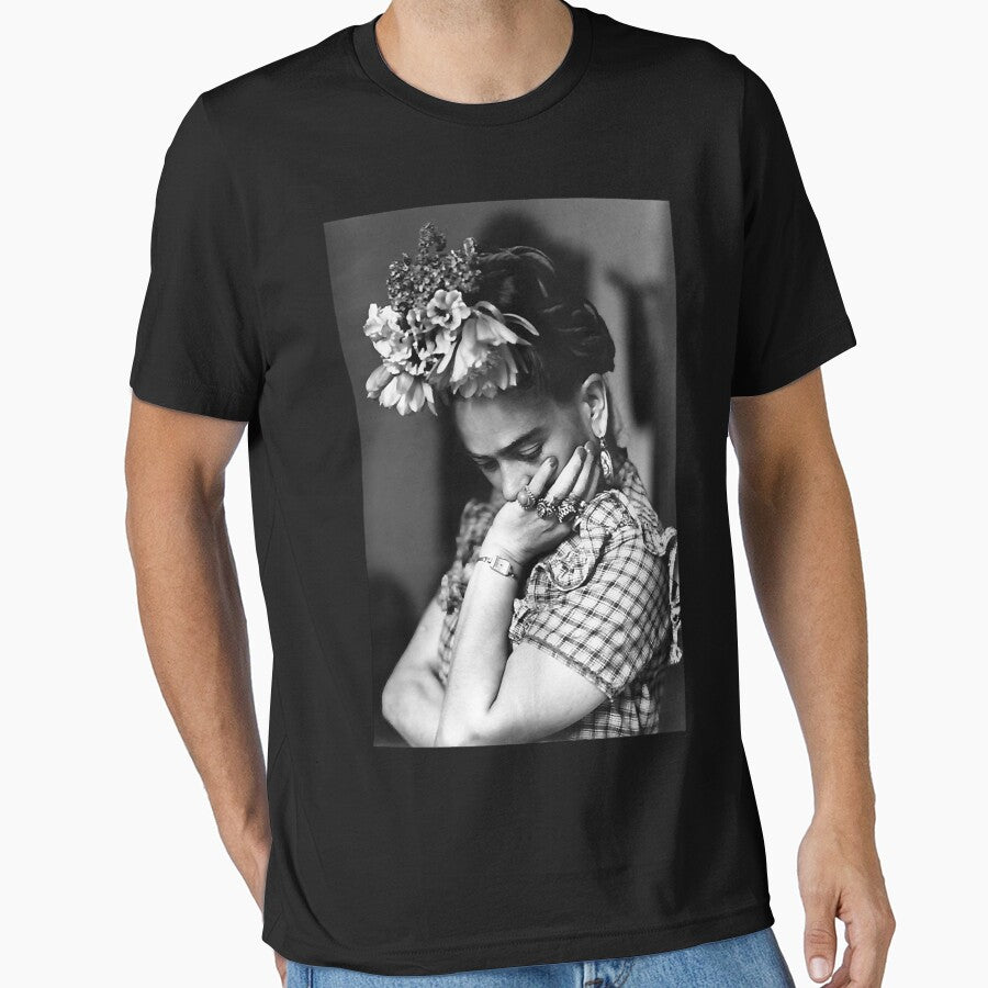 Frida Kahlo Classic T-Shirt by lyttlecoyazoa
