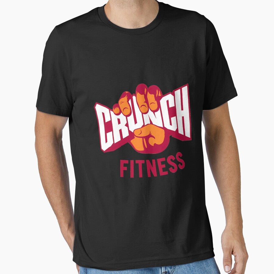 Attractive Crunch Fitness Logo by AdolphusCronin T-Shirts, Hoodie, Sweatshirt | BlankRebels.com (Image 1)