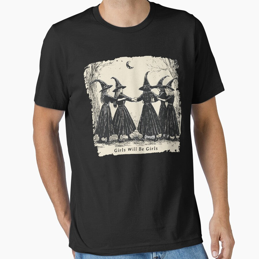 Vintage Girls Will Be Girls by MarkGreenawalt T-Shirts, Hoodie, Sweatshirt | BlankRebels.com (Image 1)