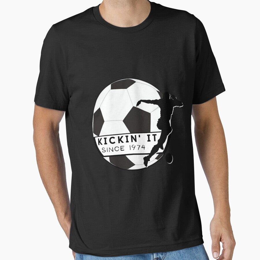 Kicking A Soccer Ball Since 1974 - I Love Soccer- Born To Play Sticker by nylaphilli