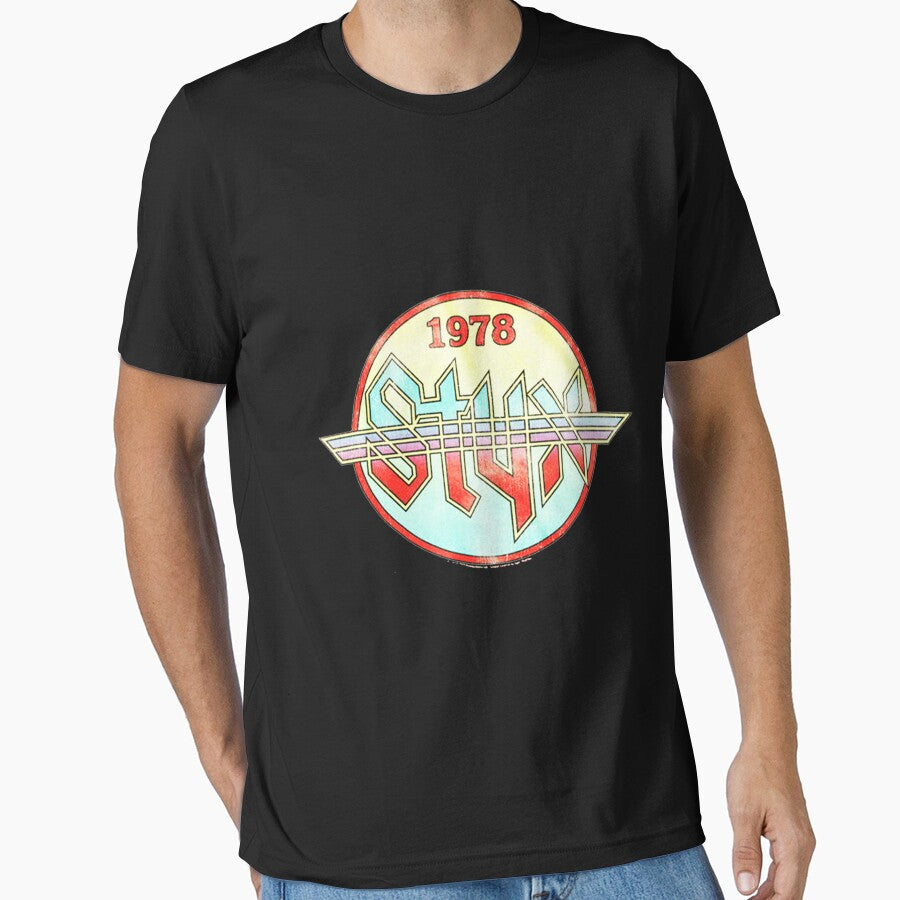 Band rock is the best STYX LOGO classic97,band rock favorite Relaxed Fit T-Shirt by terihsbla Hoodie, Sweatshirt (Image 1)