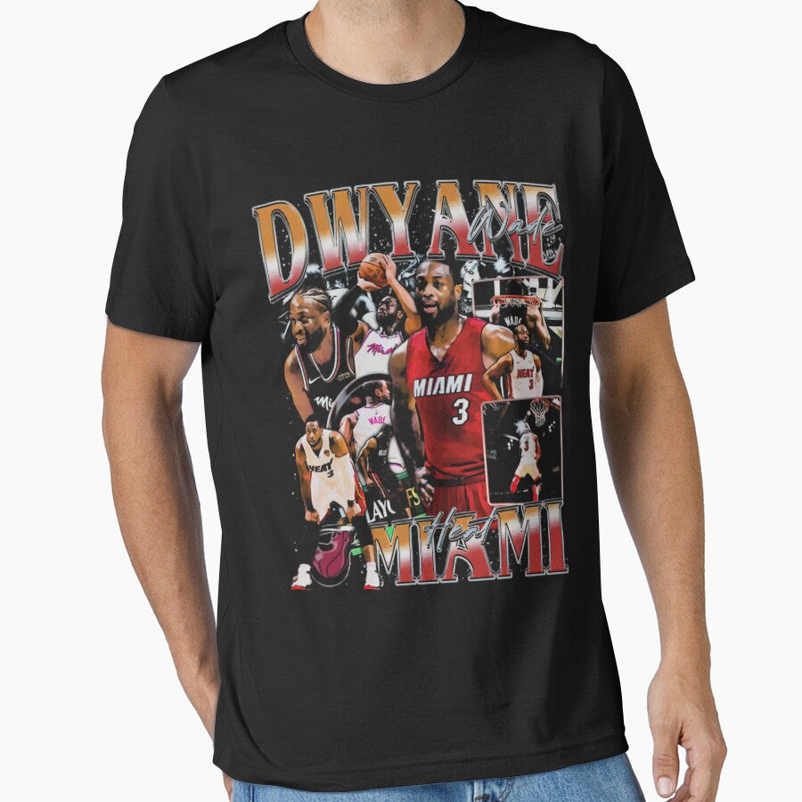 Dwyane Wade Vintage Bootleg by lxgstore T-Shirts, Hoodie, Sweatshirt | BlankRebels.com (Image 1)