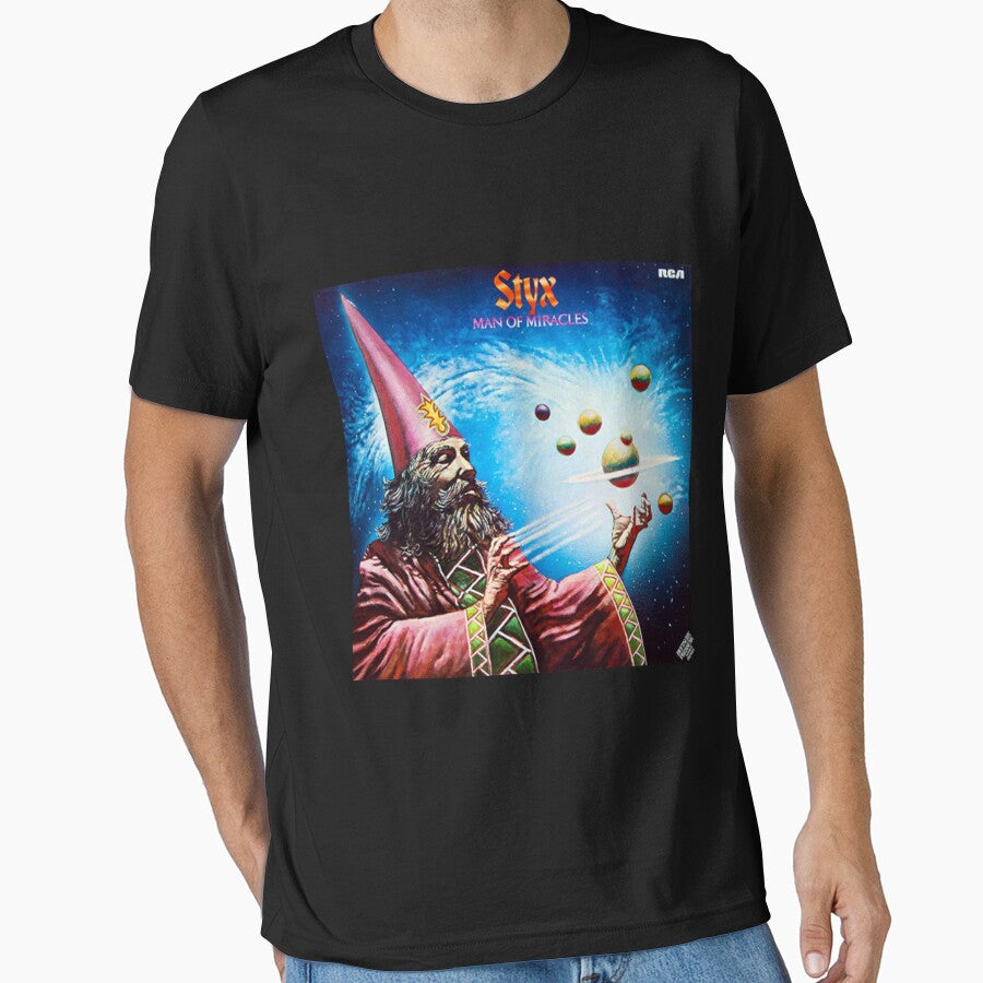 STYX Tour Man Of Miracles penyihir mengatur Saturnus T-Shirt by terihsbla Hoodie, Sweatshirt | BlankRebels.com (Image 1)