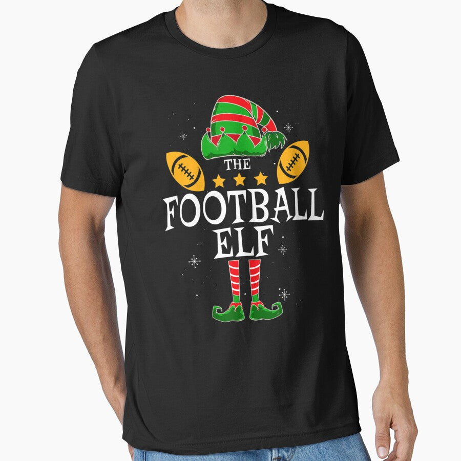 Football Elf Group Matching Family Christmas by dokieuphuong T-Shirts, Hoodie, Sweatshirt | BlankRebels.com (Image 1)