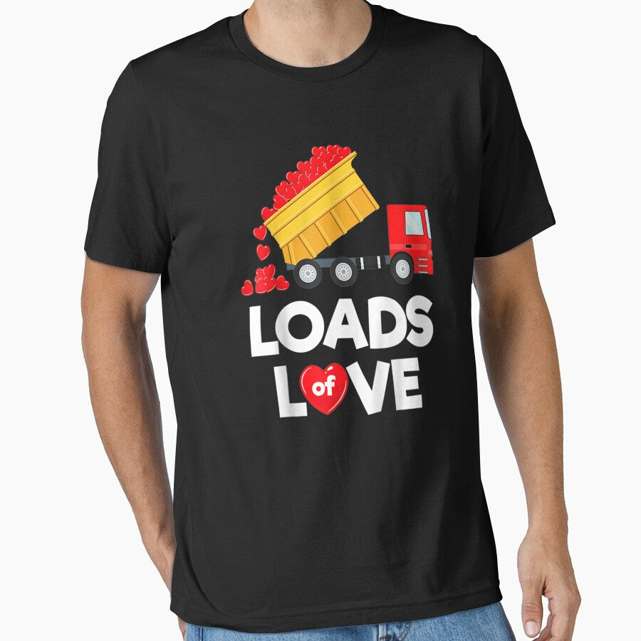Valentine Truck Boys Loads Of Love by MaryAmber1 T-Shirts, Hoodie, Sweatshirt | BlankRebels.com (Image 1)