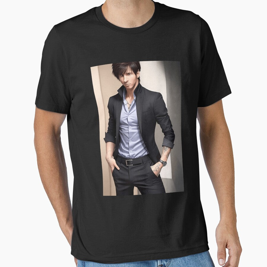 Messi Sleeve by TatuErkko T-Shirts, Hoodie, Sweatshirt | BlankRebels.com (Image 1)