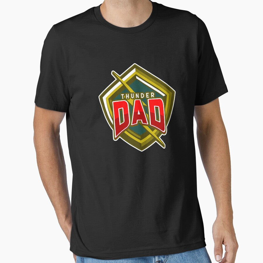 Thunder Dad funny fathers day gift papa by KiriBrero