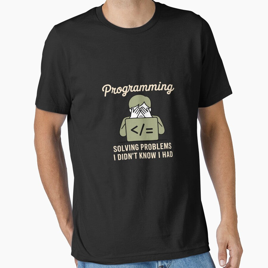 Programming Solving Problems Coder Novelty by FndPardaL T-Shirts, Hoodie, Sweatshirt | BlankRebels.com (Image 1)