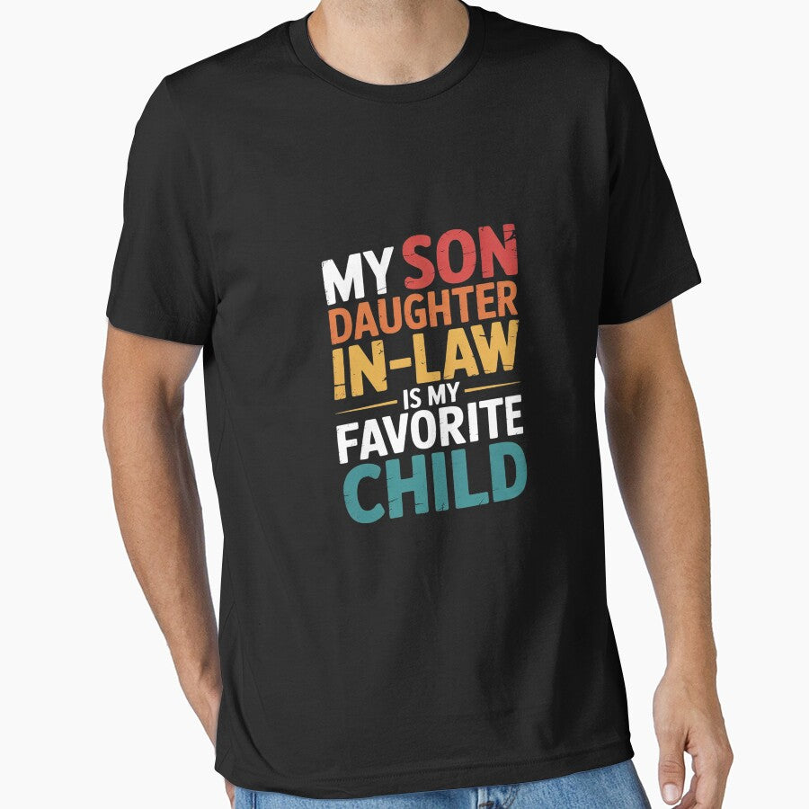 My Daughter In Law Is My Favorite Child Fathers Day by MarkLeedsArt T-Shirts, Hoodie, Sweatshirt | BlankRebels.com (Image 1)