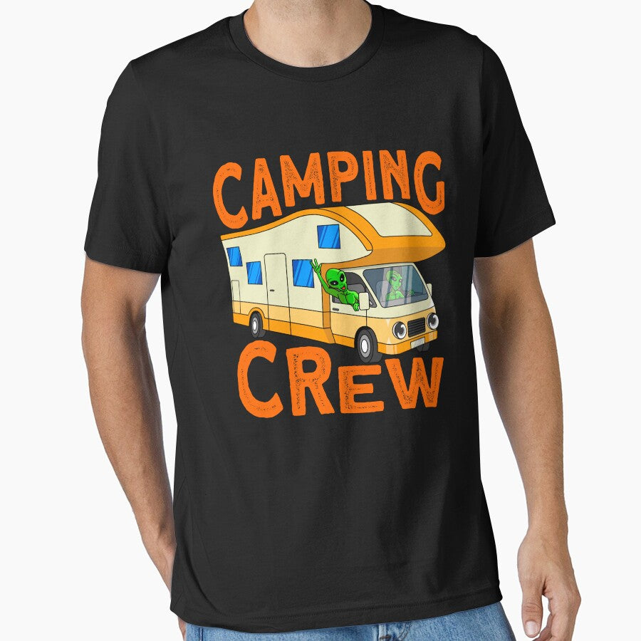 Camping Crew - Funny Camping gift by Ibu83 T-Shirts, Hoodie, Sweatshirt | BlankRebels.com (Image 1)