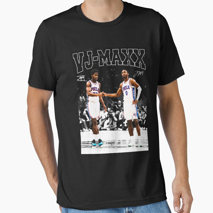 VJ-Maxx Tyrese Maxey and VJ Basketball by LeonelJohnson T-Shirts, Hoodie, Sweatshirt | BlankRebels.com (Image 1)