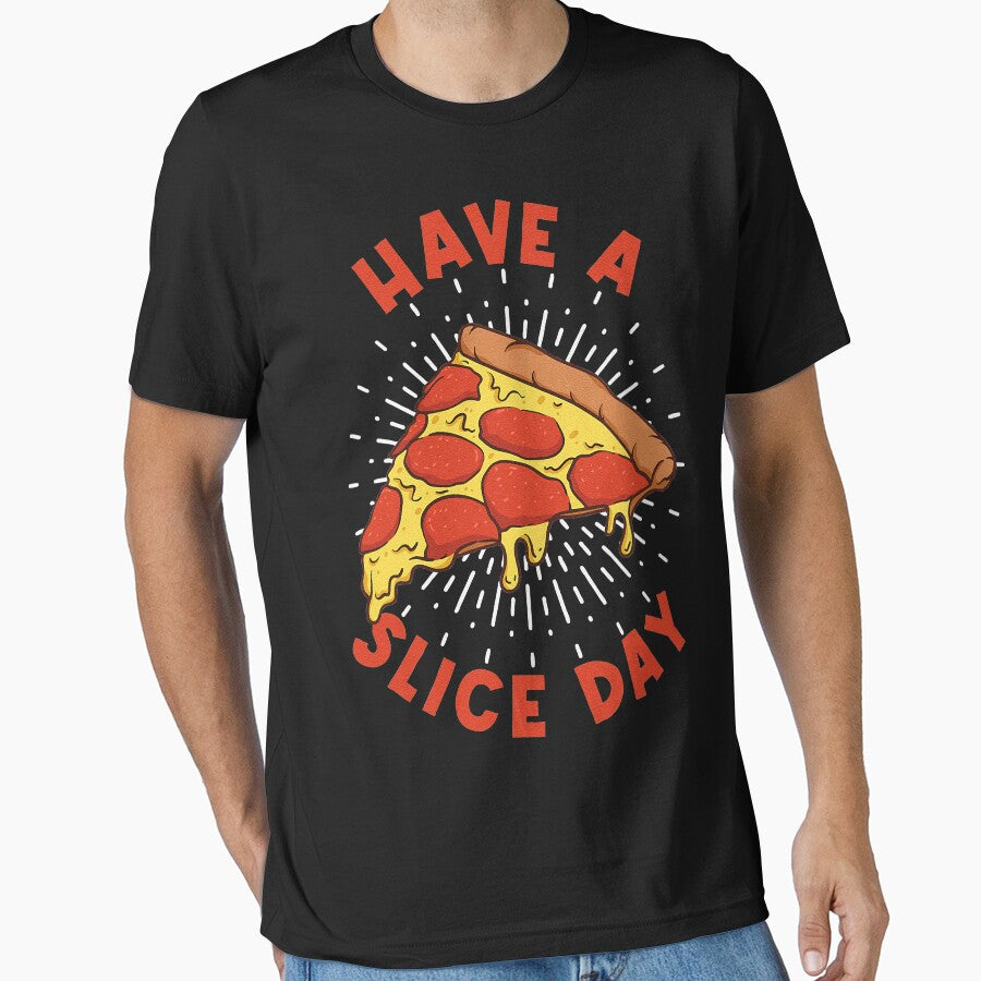 Pizza Have A Slice Day Funny Pizza by angleajess T-Shirts, Hoodie, Sweatshirt | BlankRebels.com (Image 1)