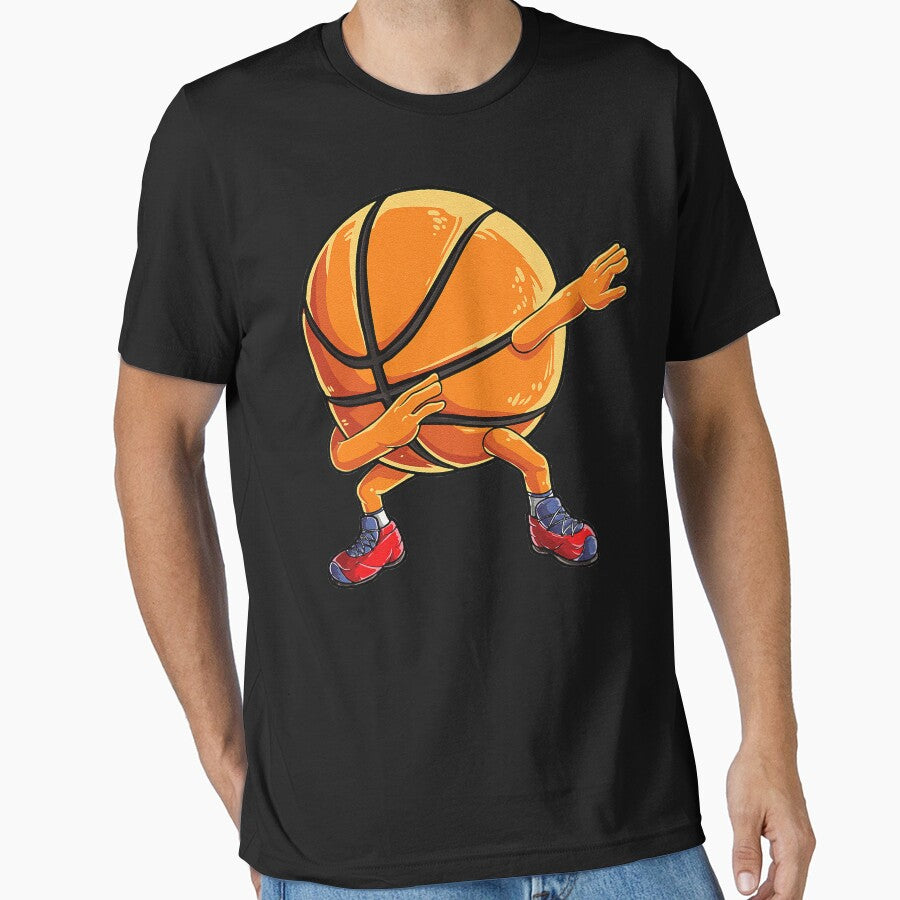 Dabbing Basketball Ball Funny Sports Player Dab by roseleebean T-Shirts, Hoodie, Sweatshirt | BlankRebels.com (Image 1)