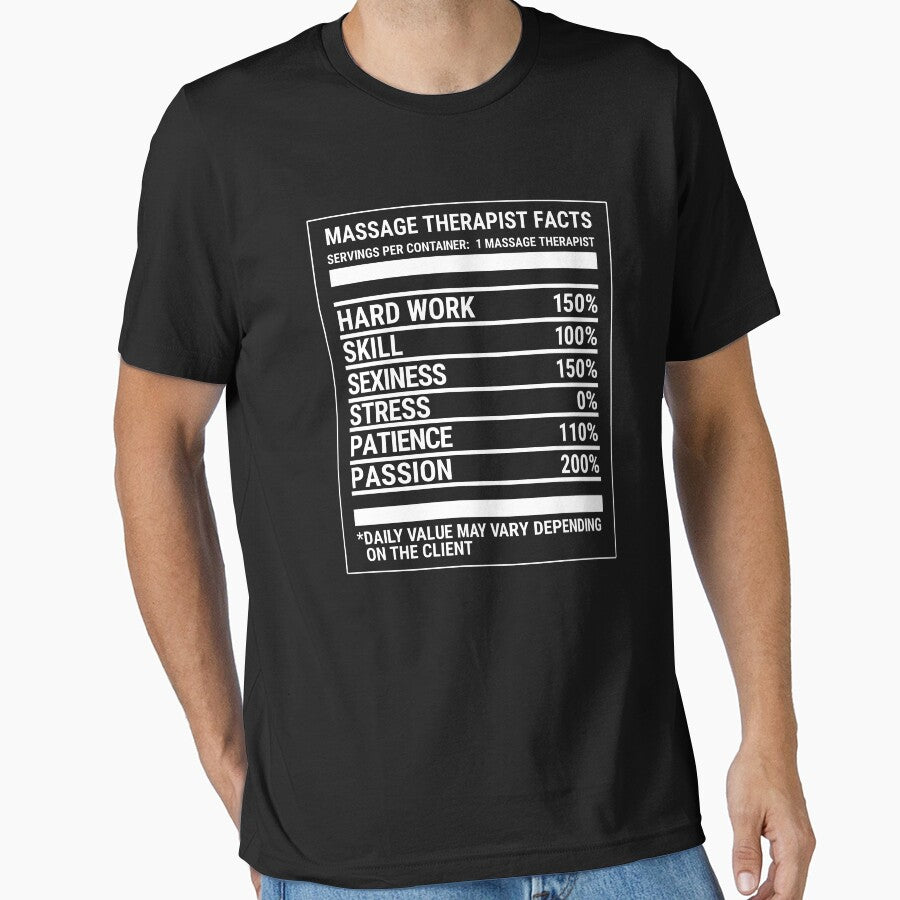 Funny Massage Therapist Facts Therapy Gift T-shirt by zcecmza Hoodie, Sweatshirt | BlankRebels.com (Image 1)