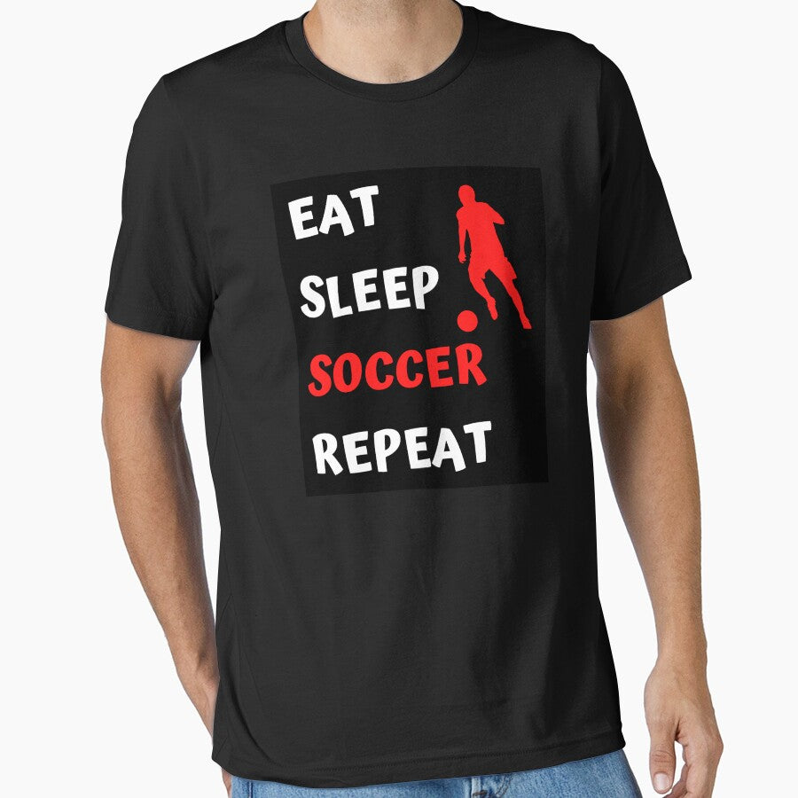 SOCCER. EAT, SLEEP, SOCCER, REPEAT. by JKARLUS