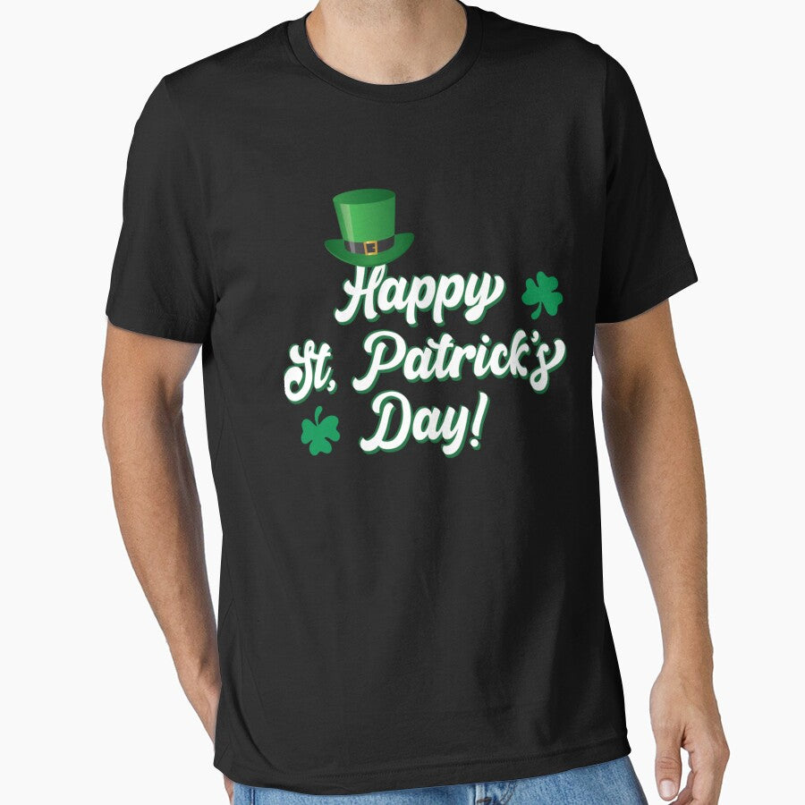 Happy St. Patricks day  Classic . by majbgdronenk T-Shirts, Hoodie, Sweatshirt | BlankRebels.com (Image 1)