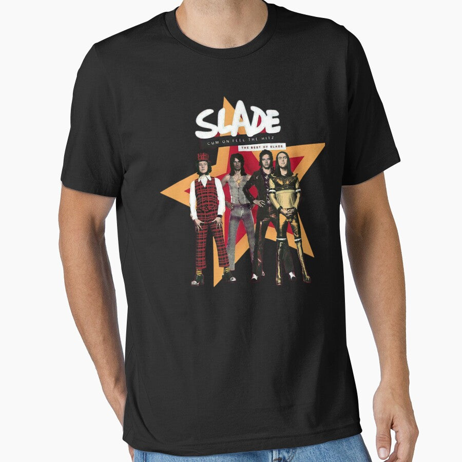 Slade Band Glam Rock by albertosm T-Shirts, Hoodie, Sweatshirt | BlankRebels.com (Image 1)