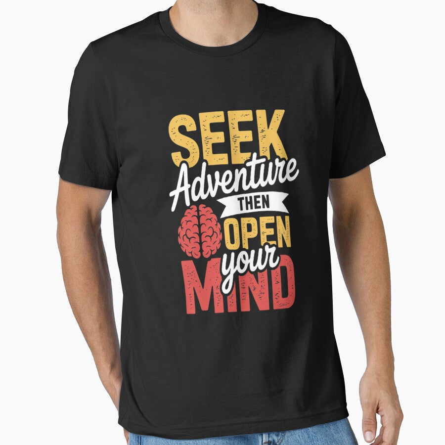 Seek Adventure Then Open Your Mind by LacostCarl T-Shirts, Hoodie, Sweatshirt | BlankRebels.com (Image 1)