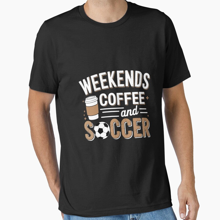 Weekends Coffee and Soccer Funny Soccer Football by DentistLegal