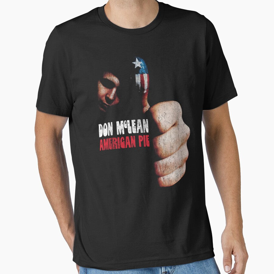 Don McLean: American Pie by brianhillDESIGN T-Shirts, Hoodie, Sweatshirt | BlankRebels.com (Image 1)