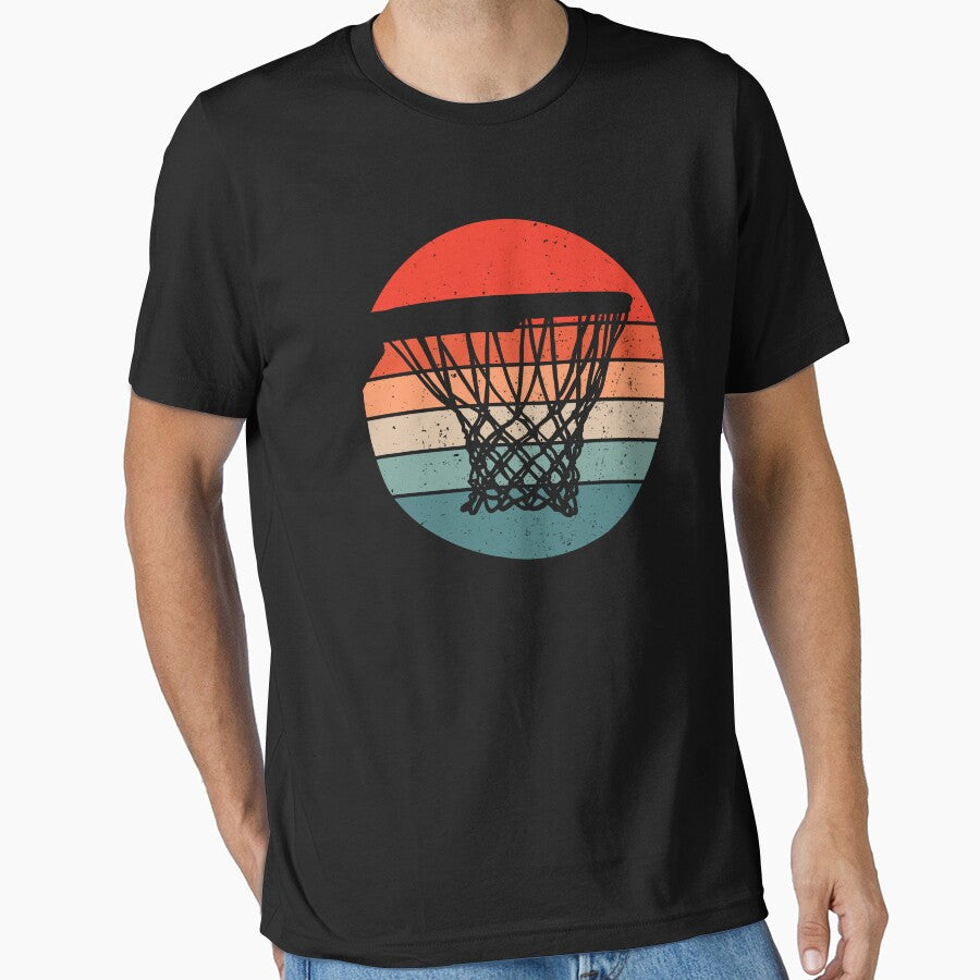 Vintage Basketball Gift - Basketball Lover by viunziameriza T-Shirts, Hoodie, Sweatshirt | BlankRebels.com (Image 1)