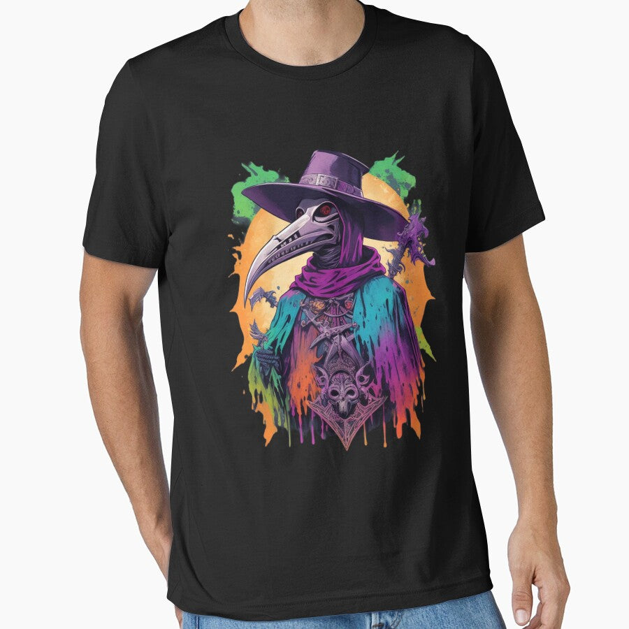 Plague Doctor Skeleton - Medieval Dark Ages by Ridiculam Toga T-Shirts, Hoodie, Sweatshirt | BlankRebels.com (Image 1)