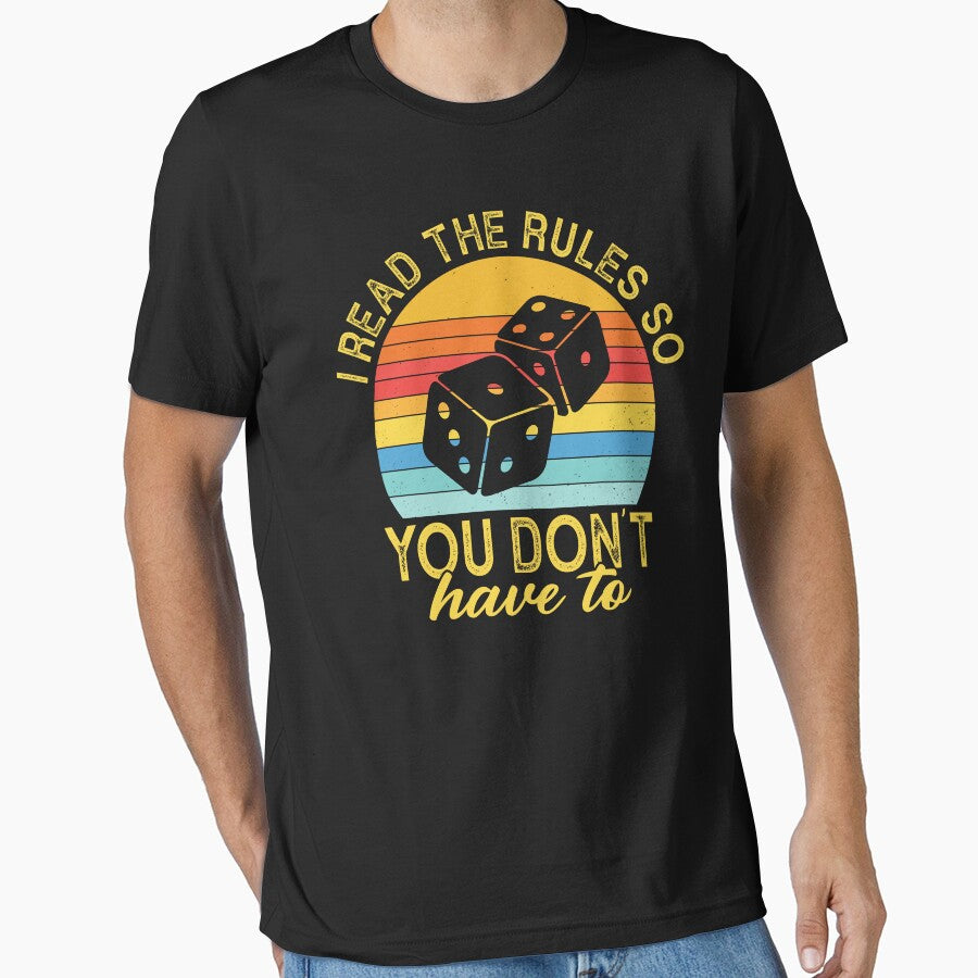 Game Night Adults Funny Board Games I Read The Rules by jingdomdesgine T-Shirts, Hoodie, Sweatshirt (Image 1)