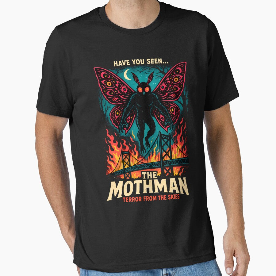 The Mothman by Le-Freak T-Shirts, Hoodie, Sweatshirt | BlankRebels.com (Image 1)