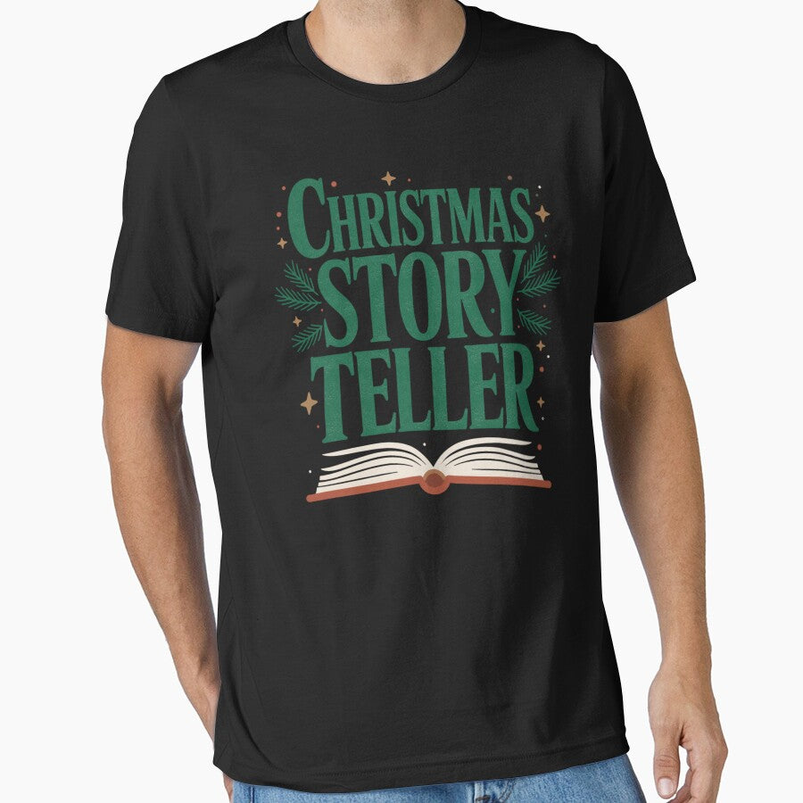 Christmas Story Teller Holiday Reading Design by EnergyMArt
