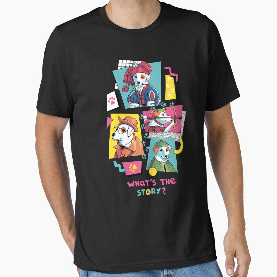 What'S The Story Wishbone Jack Russell by PreetLoyal21 T-Shirts, Hoodie, Sweatshirt | BlankRebels.com (Image 1)