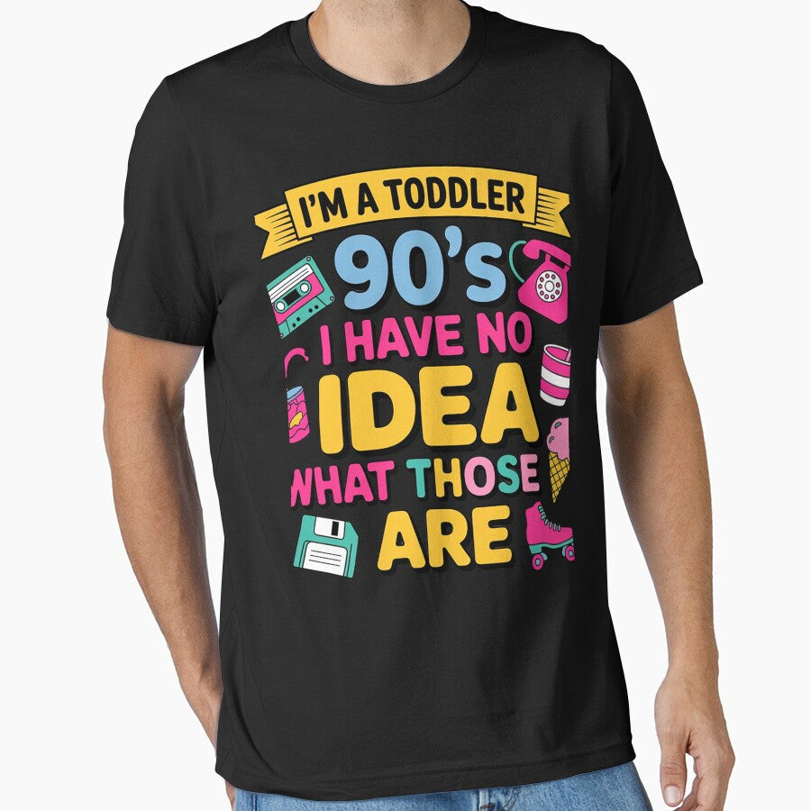 90s Ideas For Toddlers & 90s Theme Kids 90s Nostalgia by portcrysral T-Shirts, Hoodie, Sweatshirt | BlankRebels.com (Image 1)