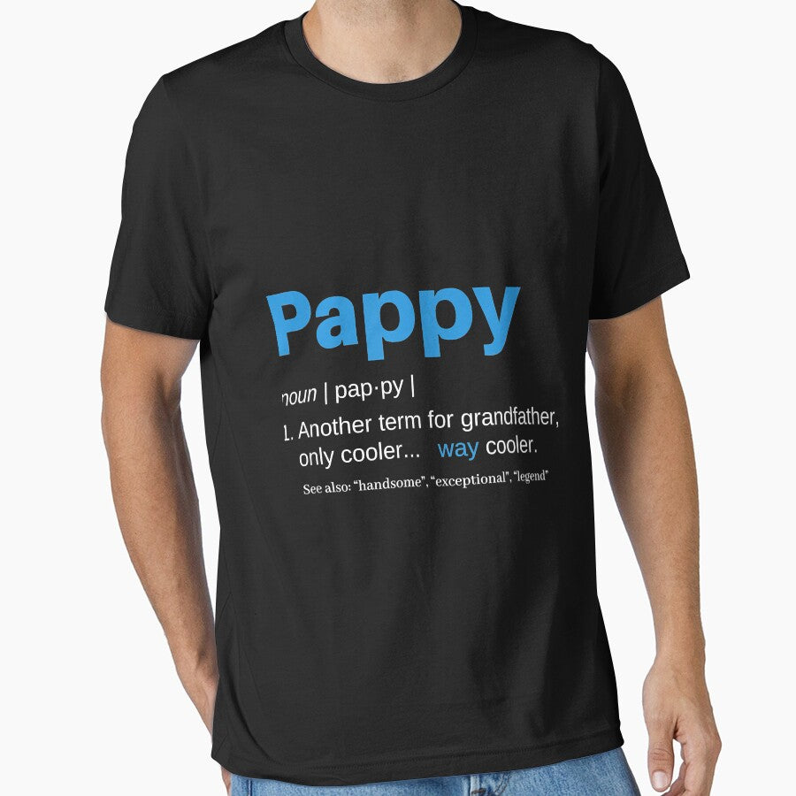 Pappy Gifts Grandpa Fathers Day Definition Birthday by Oscar123412 T-Shirts, Hoodie, Sweatshirt | BlankRebels.com (Image 1)